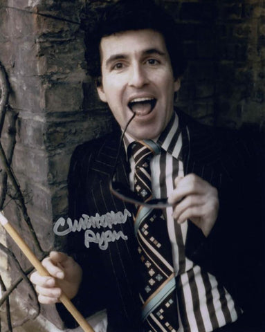 CHRISTOPHER RYAN -  MIke in The Young Ones hand signed 10 x 8 photo