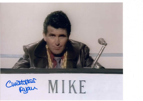 CHRISTOPHER RYAN -  MIke in The Young Ones hand signed 10 x 8 photo