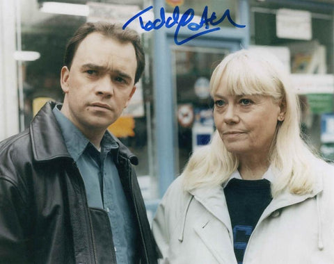 TODD CARTY - Mark Fowler in EastEnders - hand signed 10 x 8 photo