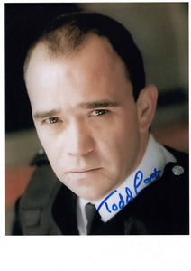 TODD CARTY - Gabriel Kent in The Bill - hand signed 10 x 8 photo