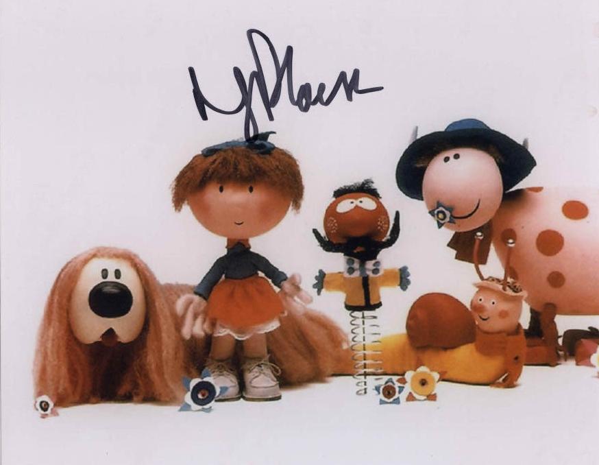 NIGEL PLANER - Narrator of The Magic Roundabout - hand signed 10 x 8 photo