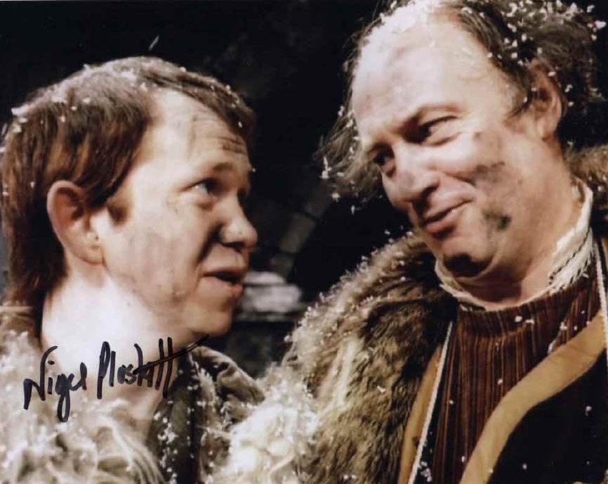 NIGEL PLASKITT - Unstoffe in Dr Who - The Ribos Operation -  hand signed 10 x 8 photo