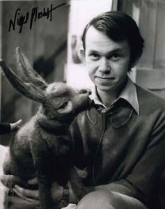 NIGEL PLASKITT - Hartley Hare in Pipkins-  hand signed 10 x 8 photo