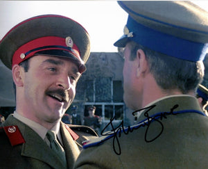 JOHN BOWE -Col Feyador in James Bond The Living Daylights - hand signed 10 x 8 photo