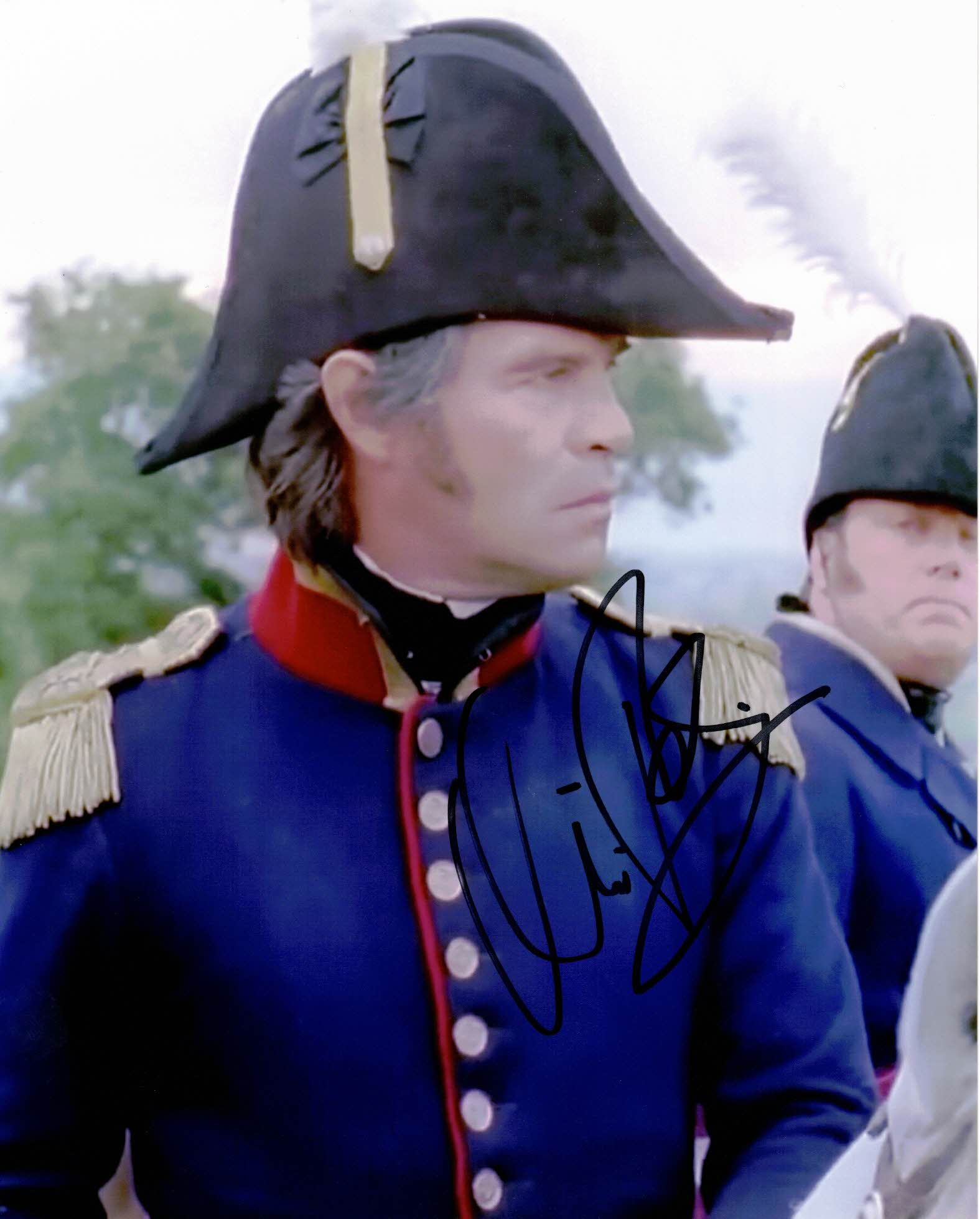 OLIVER TOBIAS  - Baron Jean de Constant Rebecque in Sharpe's Waterloo- hand signed 10 x 8 photo