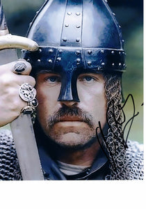 OLIVER TOBIAS  - Bertrand de Nivelle in Robin of Sherwood - hand signed 10 x 8 photo