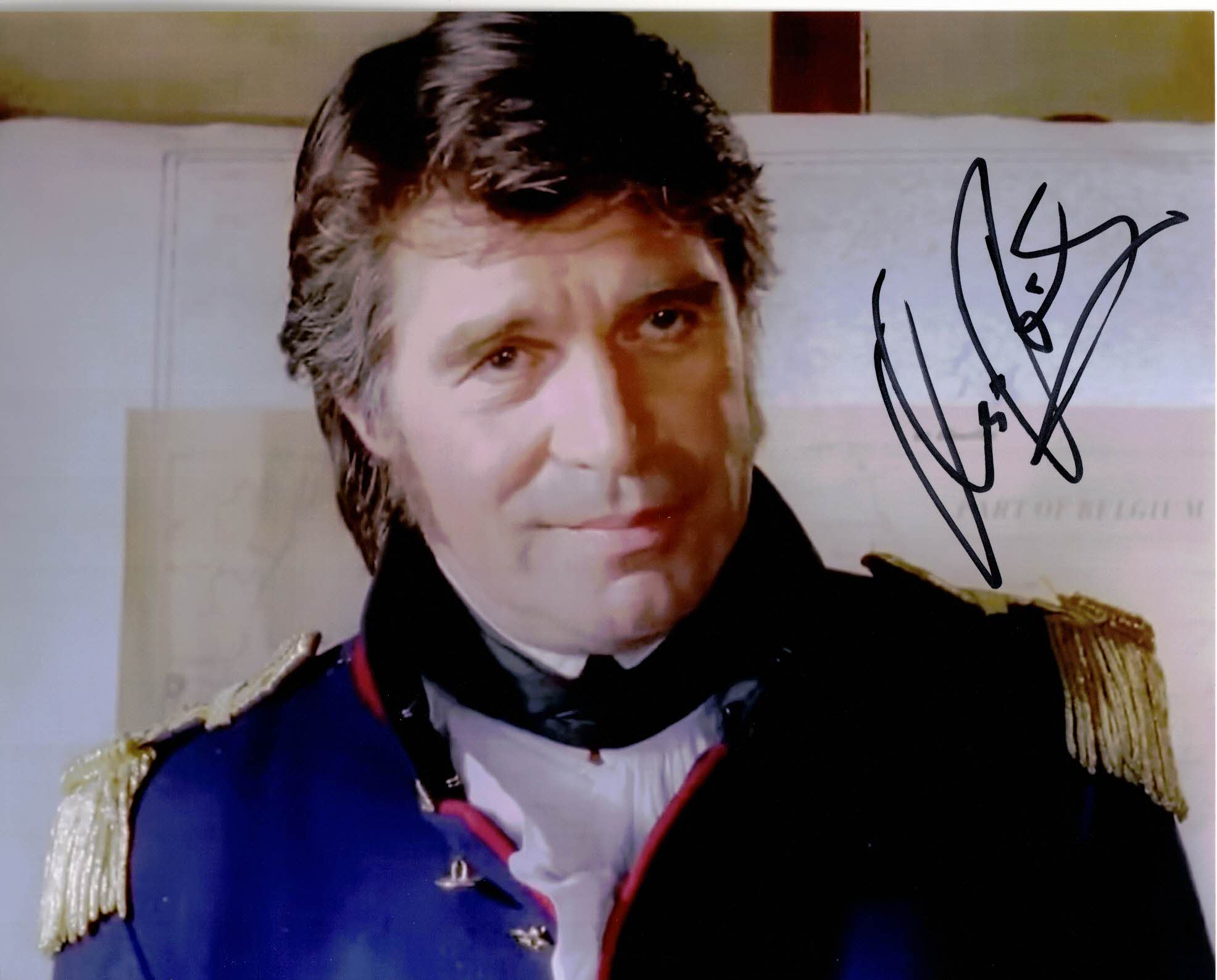 OLIVER TOBIAS  - Baron Jean de Constant Rebecque in Sharpe's Waterloo- hand signed 10 x 8 photo