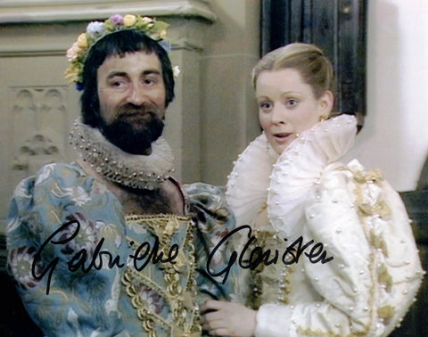 GABRIELLE GLAISTER - Bob/ Kate  Blackadder 2 - hand signed 10 x 8 photo