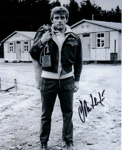 JOHN LEYTON Willie The Tunnel King in The Great Escape hand signed 10 x 8 photo