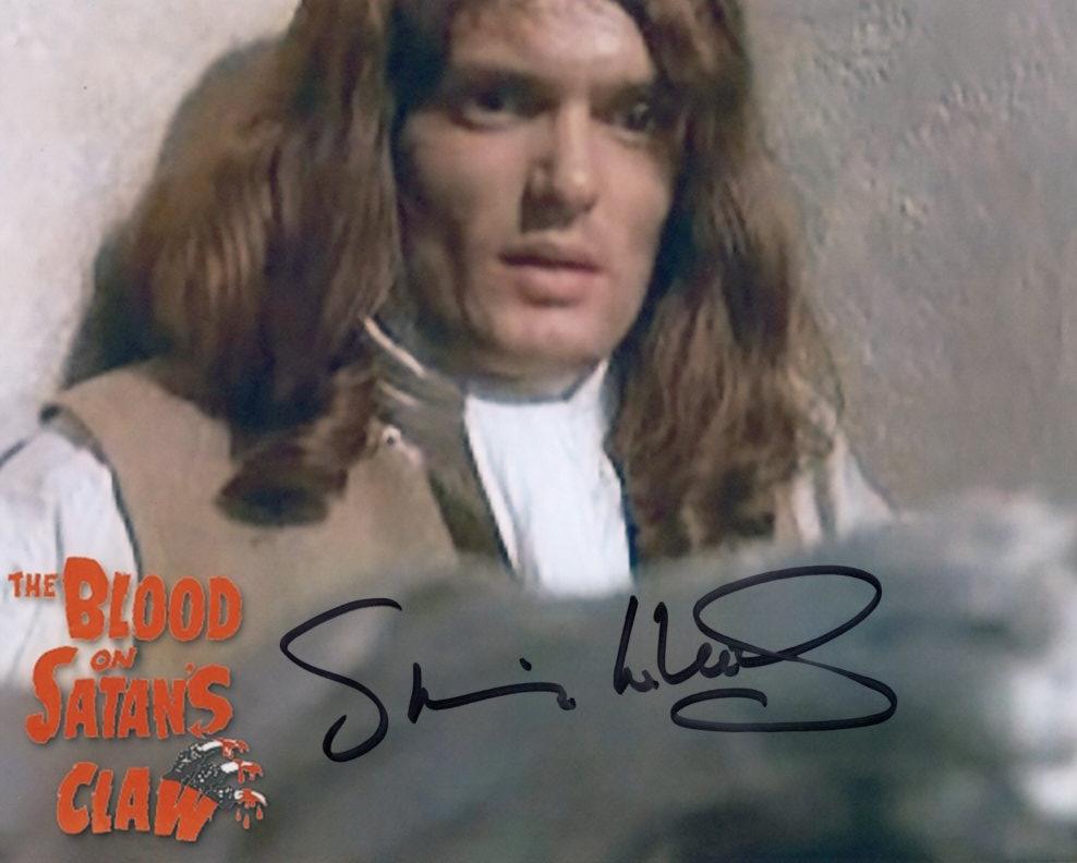 SIMON WILLIAMS - Peter Edmonton in Blood on Satans Claw hand signed 10 x 8 photo