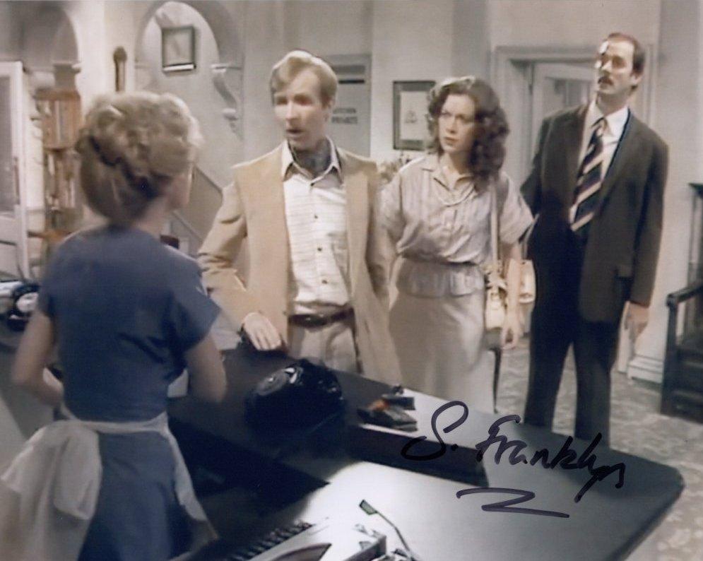 SABINA FRANKLYN  - Quentina in Fawlty Towers- hand signed 10 x 8 photo