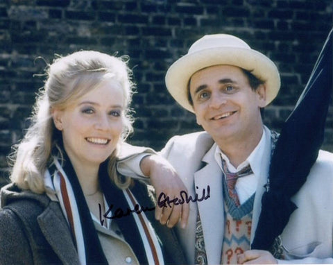 KAREN GLEDHILL - Allison in Doctor Who - Remembrance of The Daleks- hand signed 10 x 8 photo