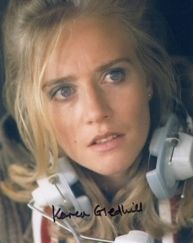 KAREN GLEDHILL - Allison in Doctor Who - Remembrance of The Daleks- hand signed 10 x 8 photo