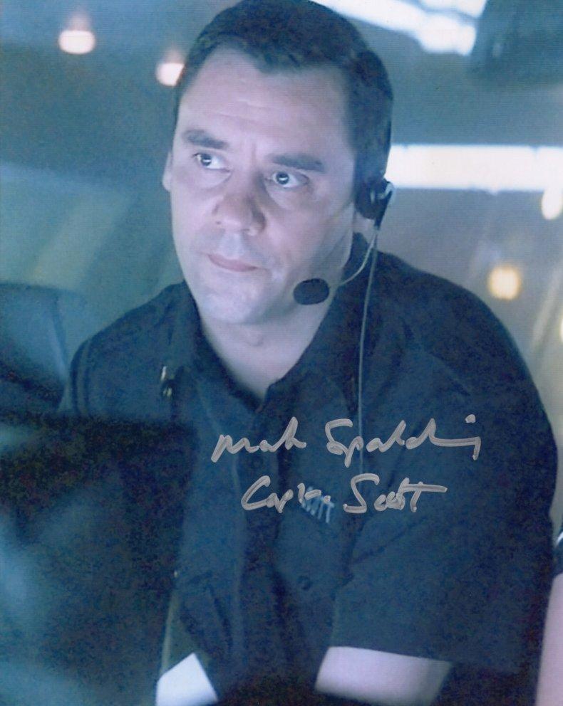 MARK SPALDING - Stealth boat Captain Scott in Tomorrow Never Dies - James Bond - hand signed 10 x 8 photo