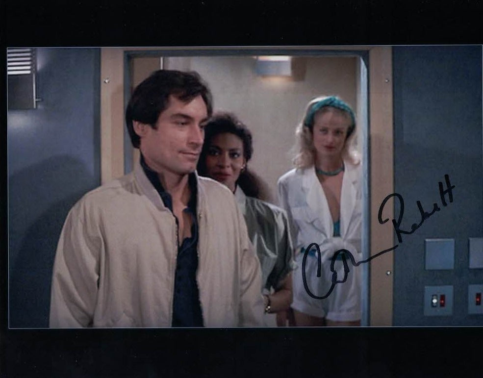 CATHERINE RABETT - Liz in The Living Daylights hand signed 10 x 8 phot ...