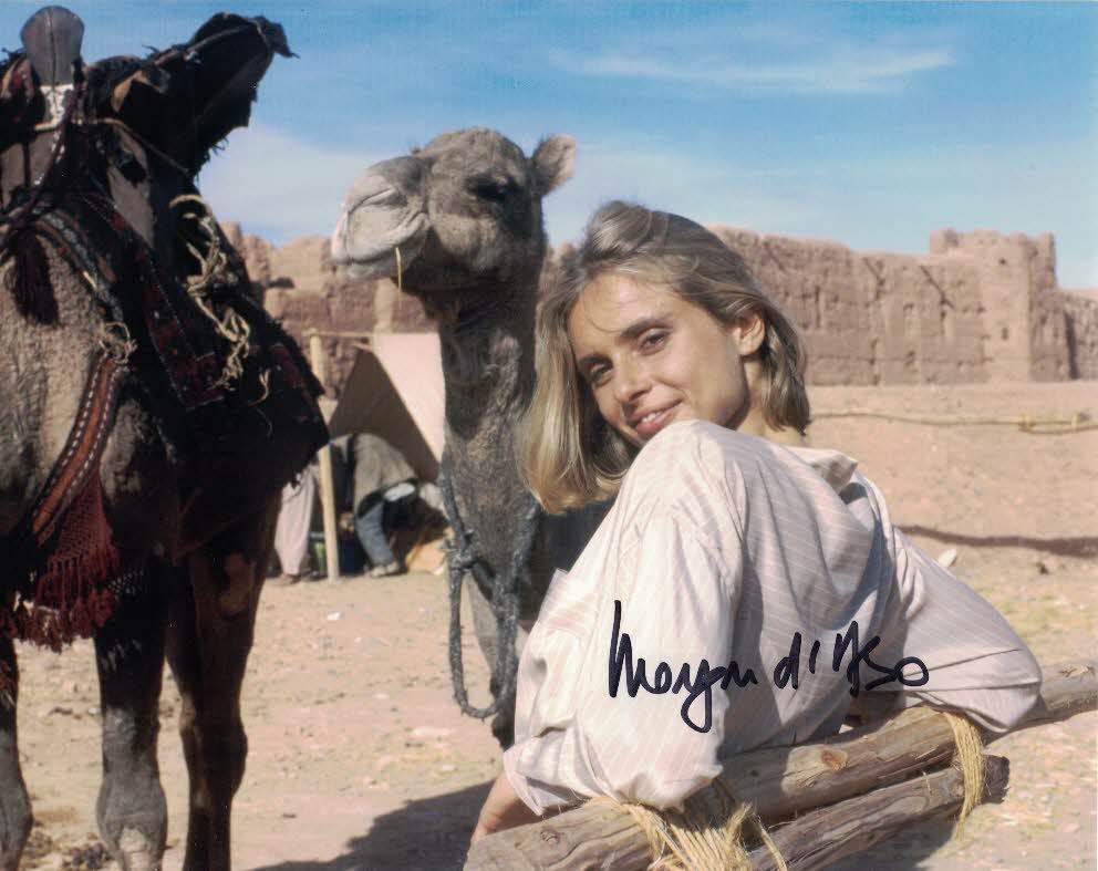 MARYAM D'ABO - Kara from The Living Daylights James Bond hand signed 10 x 8  photo