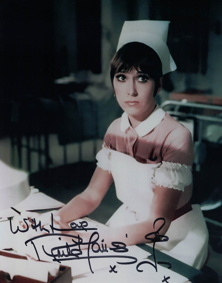 ANITA HARRIS - Nurse Clarke in Carry On Doctor - hand signed 10 x 8 ph ...