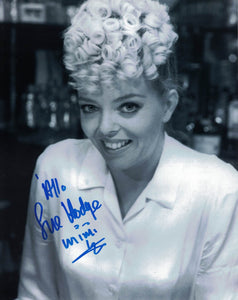 SUE HODGE - Mimi in 'Allo, ' Allo hand signed 10 x 8