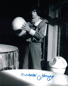 NICHOLAS YOUNG - John in The Tomorrow People  Hand signed photo