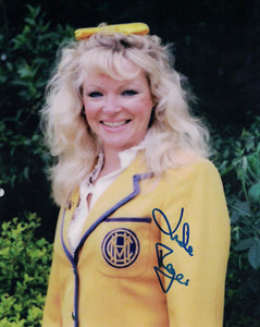 LINDA REGAN - April in Hi De Hi - hand  signed 10 x 8 photo