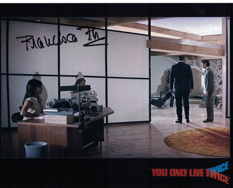 FRANCISCA TU - Osato's Secretary in You Only Live Twice - James Bond- hand signed 10 x 8 photo