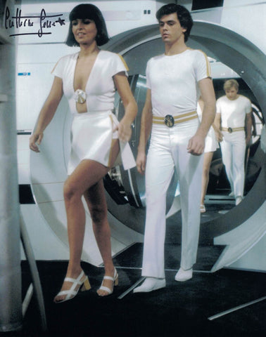 CATHERINE SERRE - Drax girl from James Bond  Moonraker hand signed 10 x 8 photo