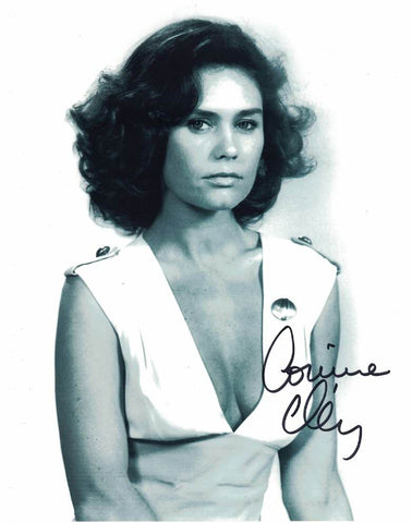 CORINNE CLERY - Corinne Dufour in Moonraker hand signed 10 x 8 photo