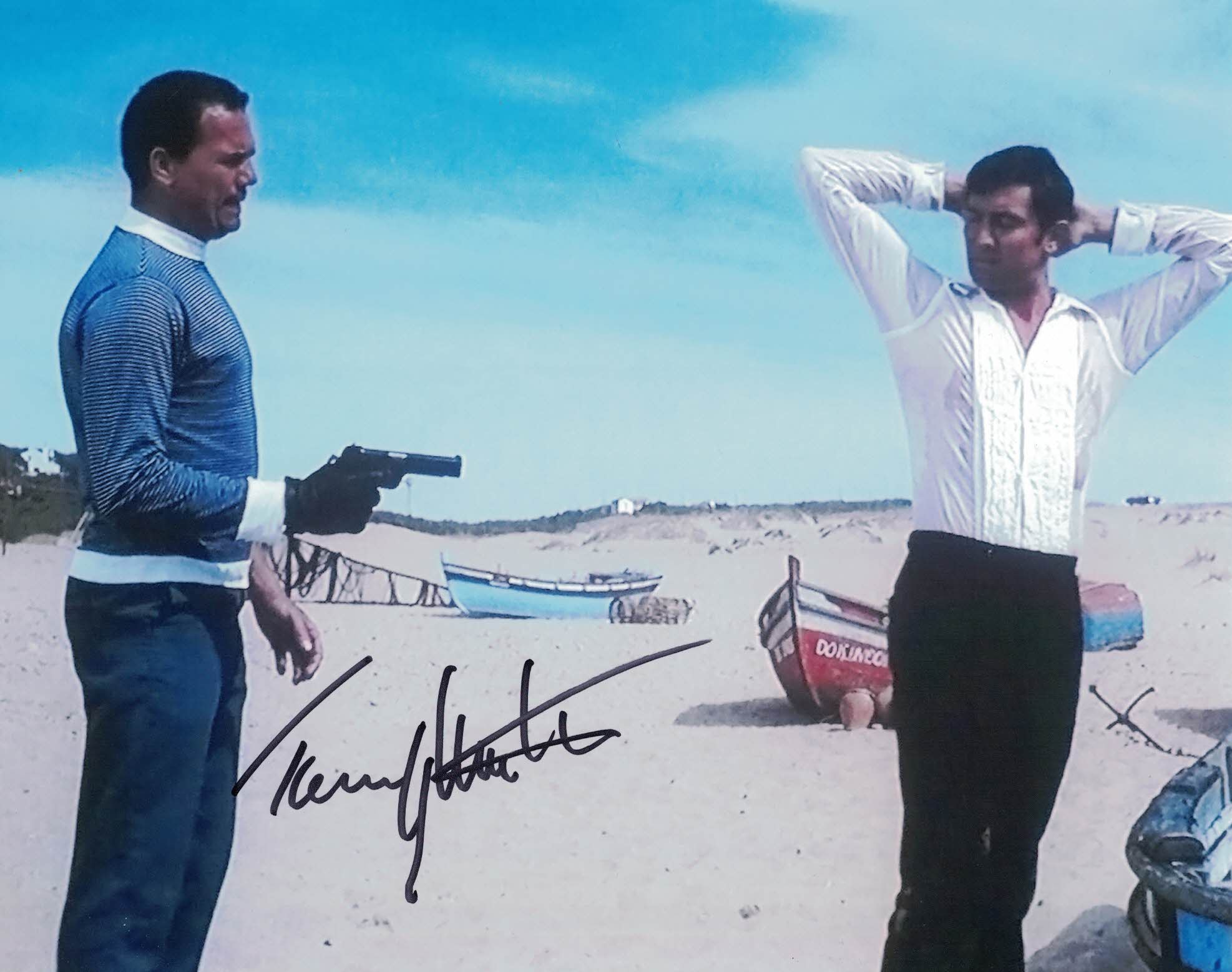 TERENCE MOUNTAIN - Raphael in On Her Majestys Secret Service - James Bond - hand signed 10 x 8 photo