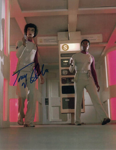 TONY OSOBA - Security guard in Space 1999 - hand signed 10 x 8 photo